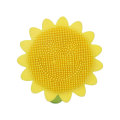 Baby shower head massage brush flower shape baby bath silicone brush